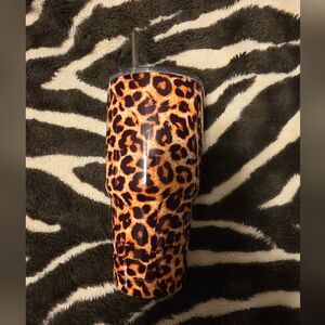 Leopard Print Tumbler Bundle